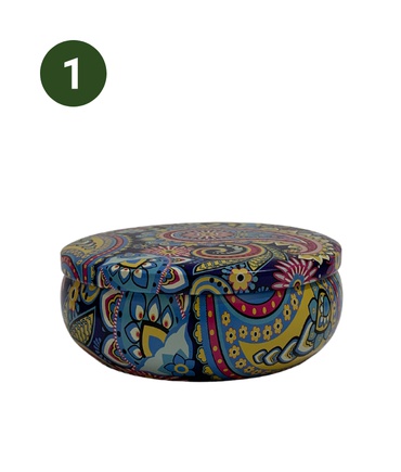 Lata Decorada Média 300gr