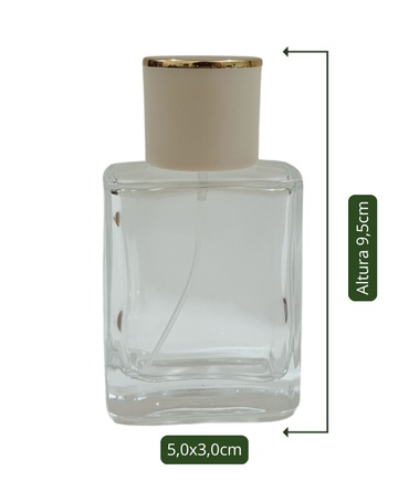 Vidro Spray Ret Cristal 50ml
