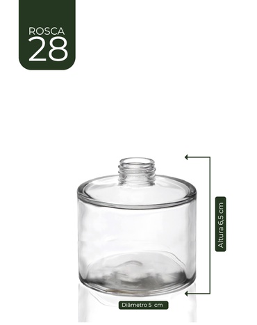 Vidro Pícolo 50 ml