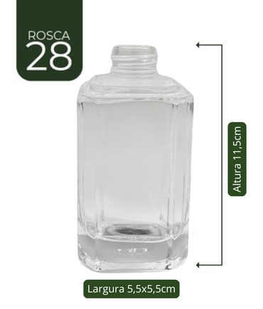 Vidro Verona Cristal 200ml