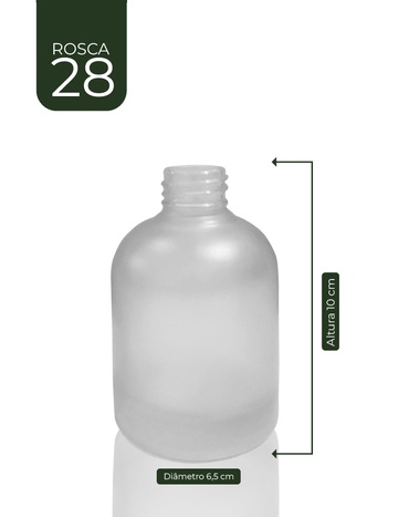 Vidro York Natural Jateado 170 ml