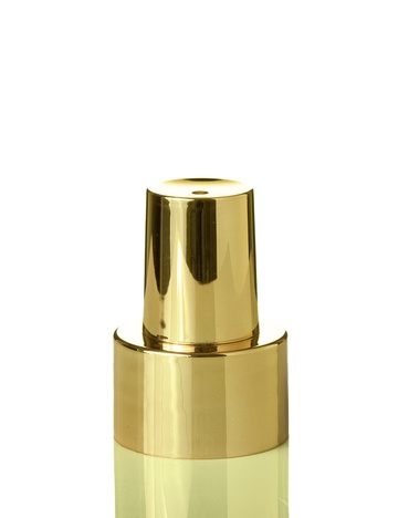 Válvula Spray Luxo Ouro Rosca 28 Plástica