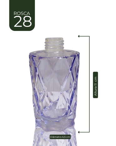 Vidro Paris Lilás 200 ml