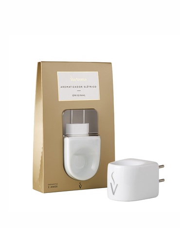 Aromatizador Elétrico Via Aroma Branco