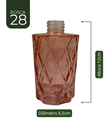 Vidro Paris Salmão 200ml