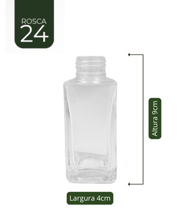Vidro Square 60 ml