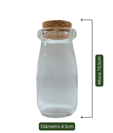 Pote Magri com Rolha 120ml