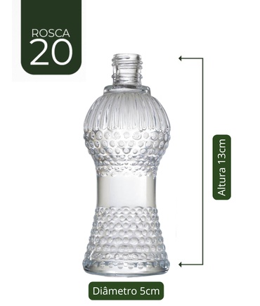 Vidro Cinturinha 100 ml