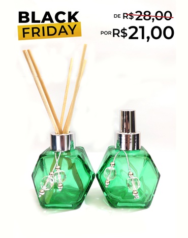 Kit Vidro Lapidus Verde 100 ml