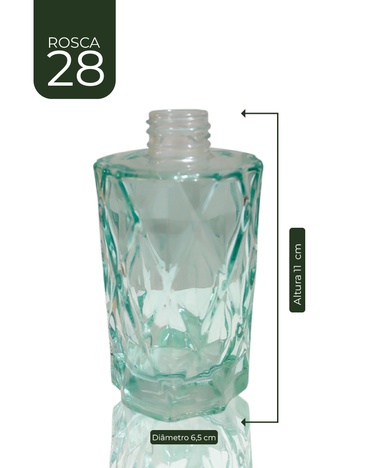 Vidro Paris Verde 200 ml