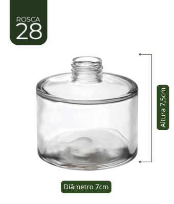 Vidro Cil Picolo Cristal 120ml