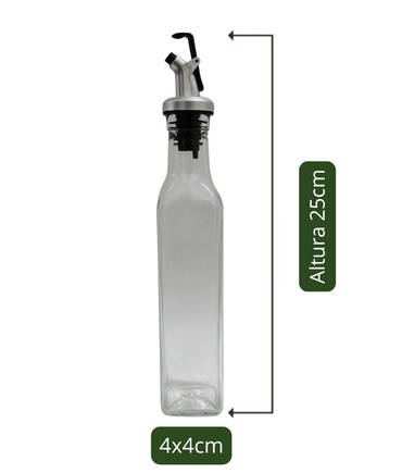 Garrafa Azeite com bico 250ml